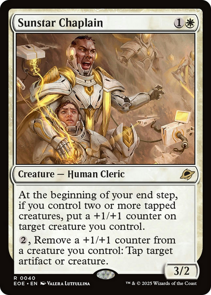 Sunstar Chaplain [Edge of Eternities] Magic: The Gathering