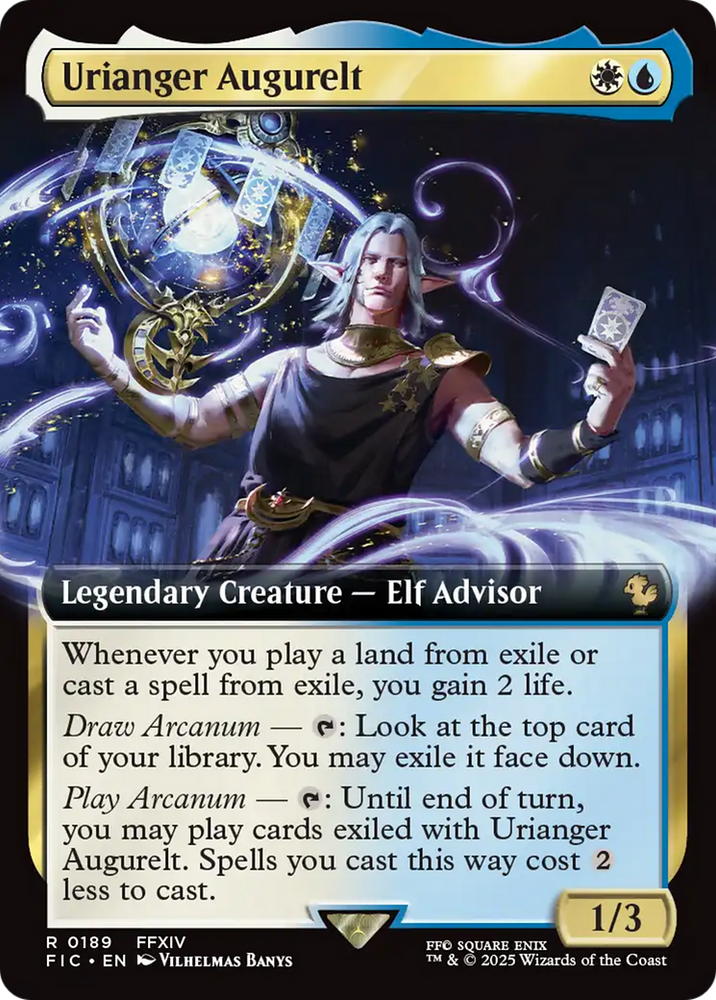 Urianger Augurelt (Extended Art) [FINAL FANTASY Commander] Magic: The Gathering