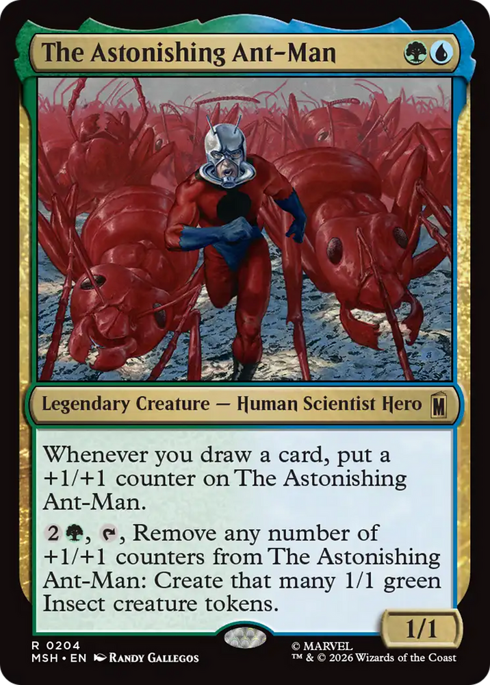 The Astonishing Ant-Man [Marvel Super Heroes] Magic: The Gathering