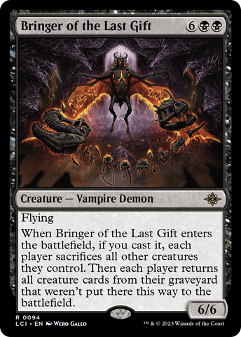 Bringer of the Last Gift [The Lost Caverns of Ixalan] Magic: The Gathering