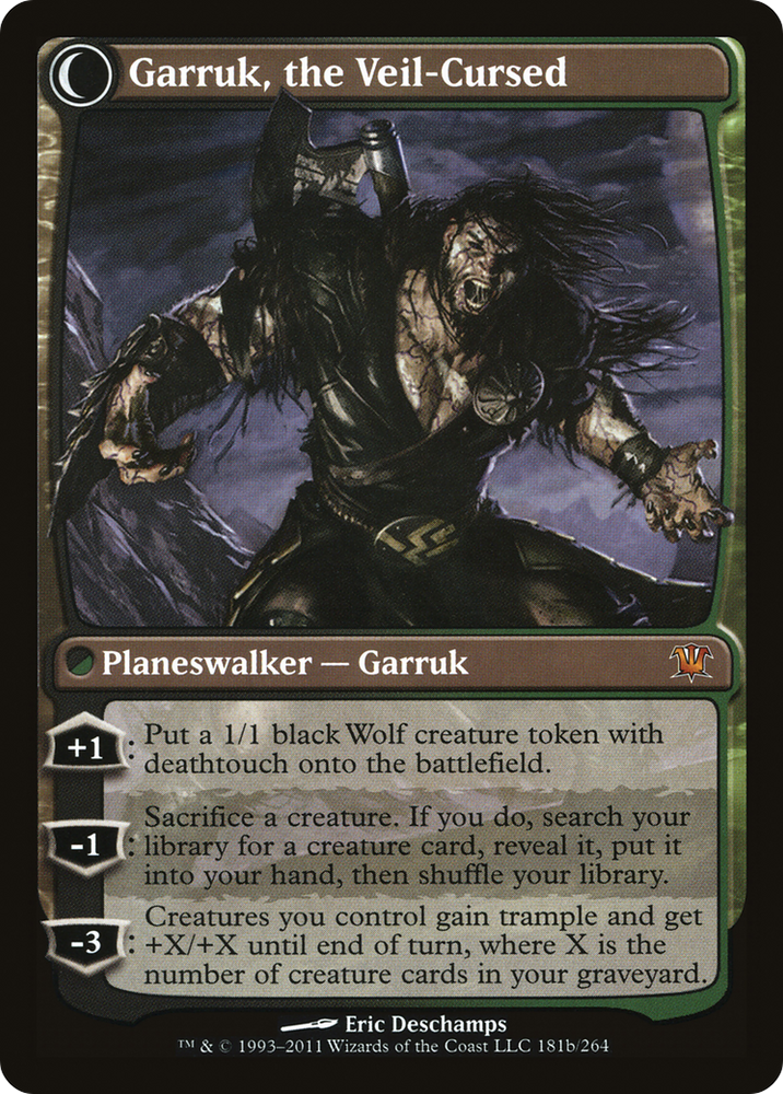 Garruk Relentless // Garruk, the Veil-Cursed [Secret Lair: From Cute to Brute] Magic: The Gathering