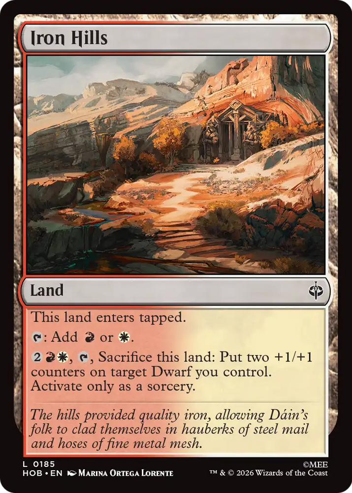 Iron Hills [The Hobbit] Magic: The Gathering