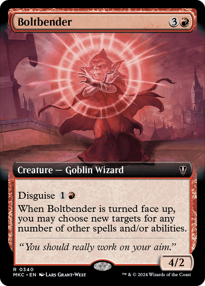 Boltbender (Extended Art) [Murders at Karlov Manor Commander] Magic: The Gathering