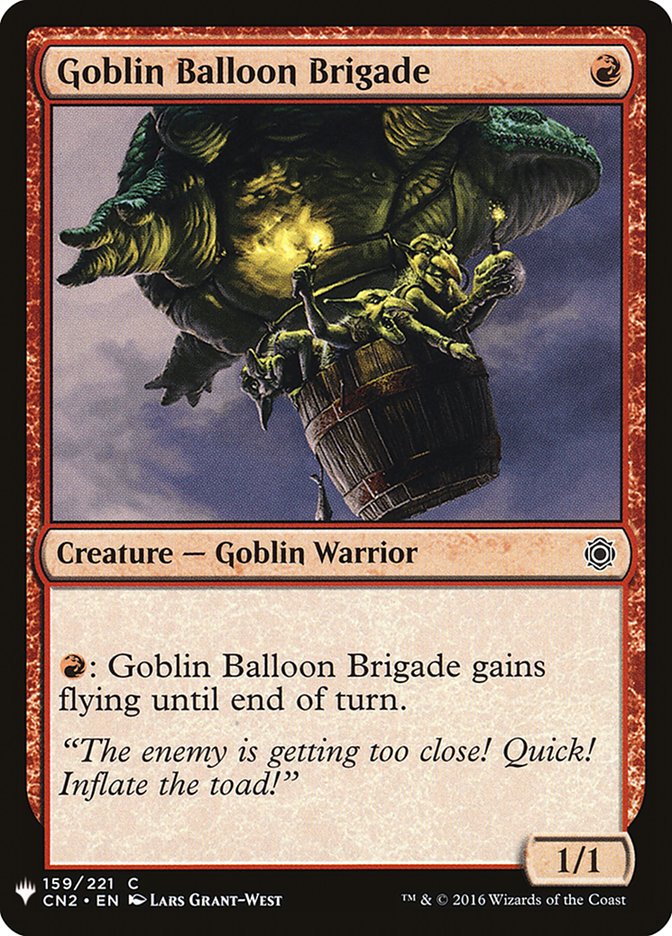Goblin Balloon Brigade [Mystery Booster] Magic: The Gathering