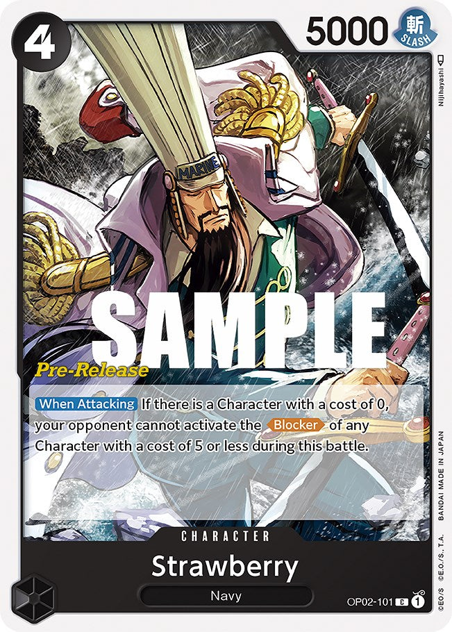 Strawberry [Paramount War Pre-Release Cards] Bandai