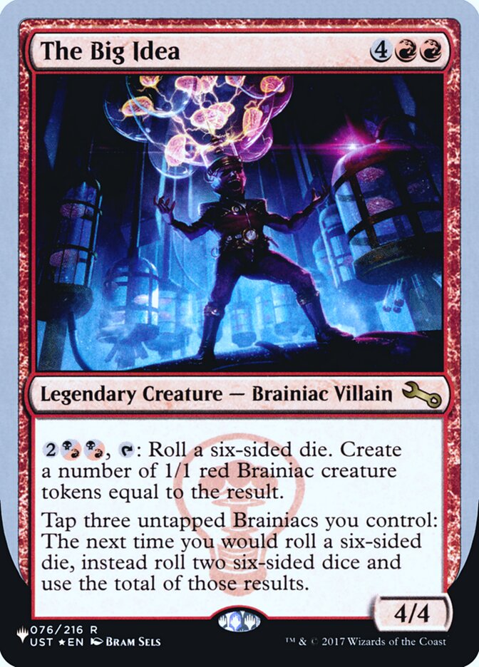The Big Idea (Unfinity Foil Edition) [The List] Magic: The Gathering