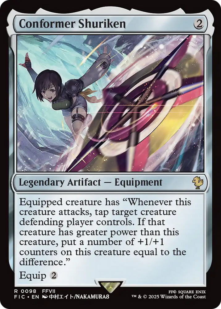 Conformer Shuriken [FINAL FANTASY Commander] Magic: The Gathering