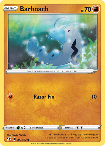 Barboach (099/192) [Sword & Shield: Rebel Clash] Pokémon