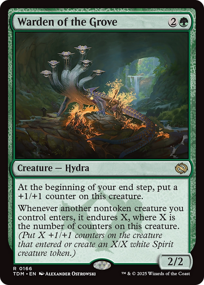 Warden of the Grove [Tarkir: Dragonstorm] Magic: The Gathering