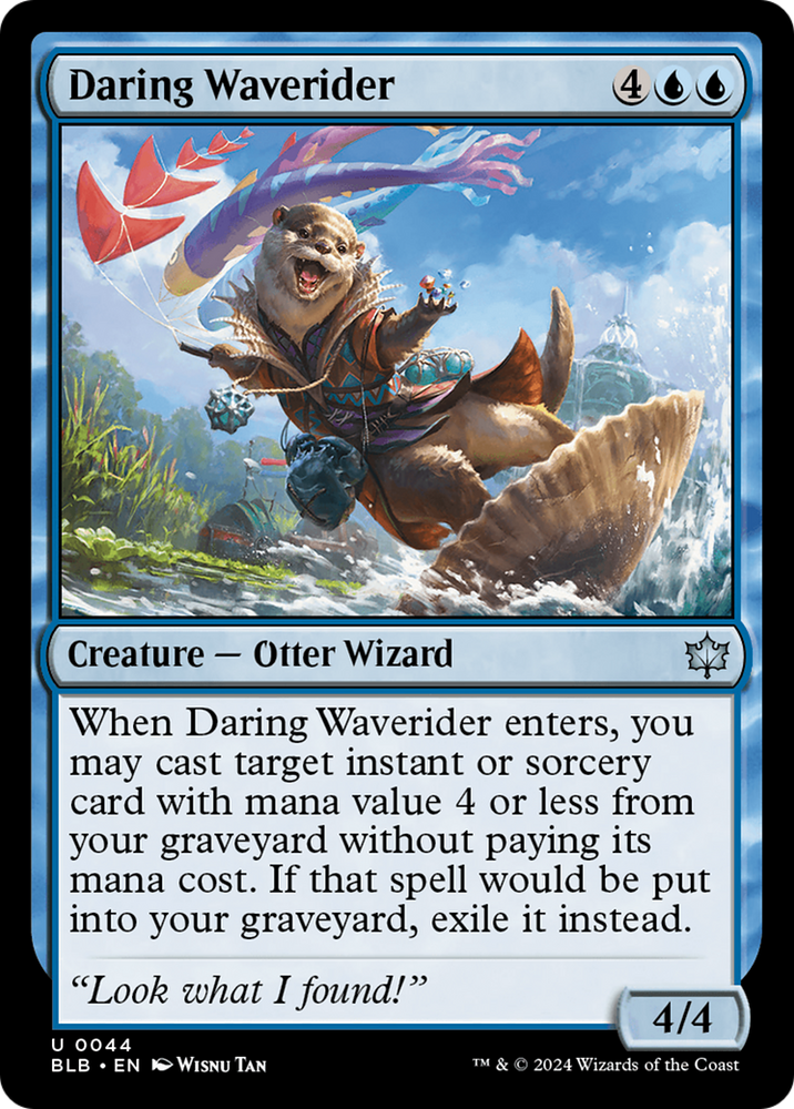 Daring Waverider [Bloomburrow] Magic: The Gathering