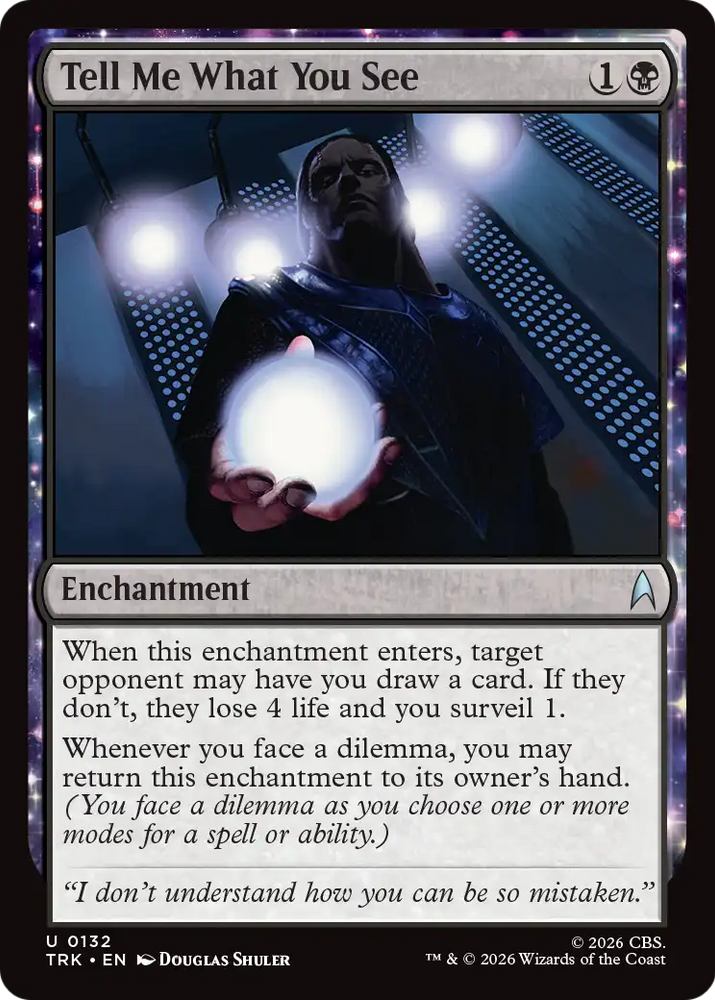 Tell Me What You See [Star Trek] Magic: The Gathering