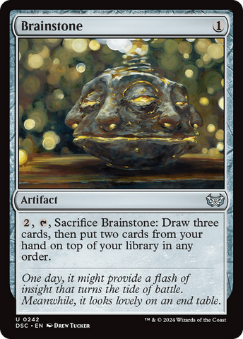 Brainstone [Duskmourn: House of Horror Commander] Magic: The Gathering