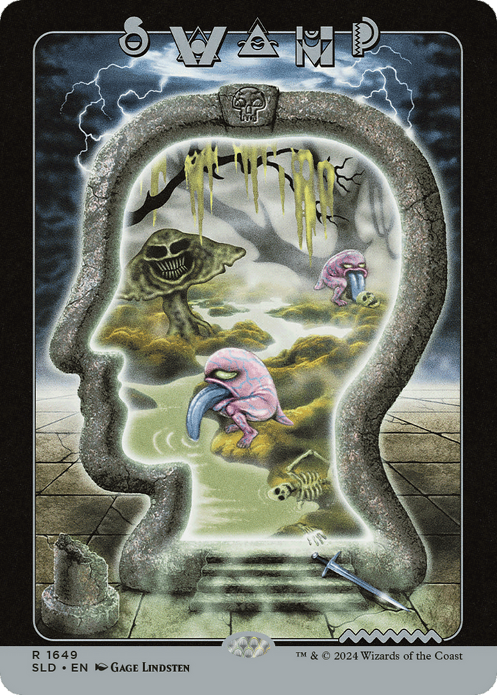 Swamp (1649) [Secret Lair Drop Series] Magic: The Gathering