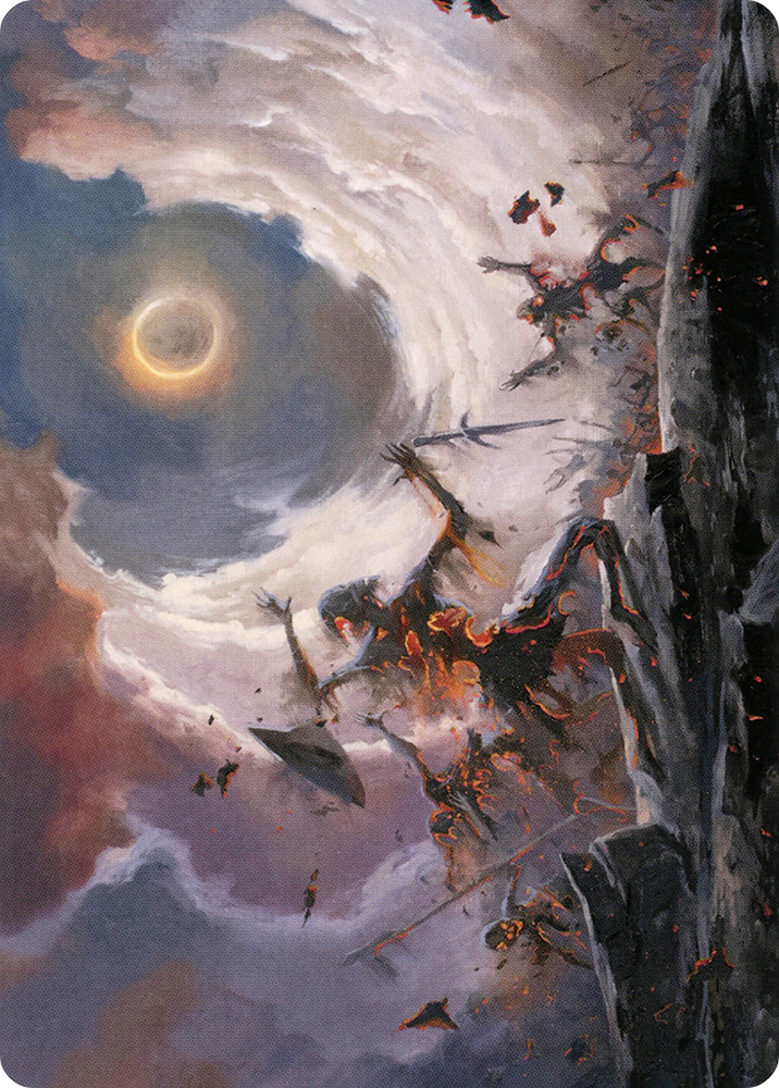 Damn Art Card [Modern Horizons 2 Art Series] Magic: The Gathering