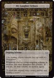 My Laughter Echoes (Full Art) [Duskmourn: Archenemy] Magic: The Gathering