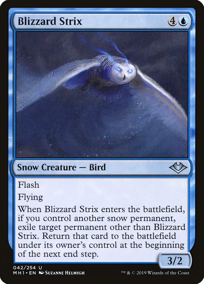 Blizzard Strix [Modern Horizons] Magic: The Gathering