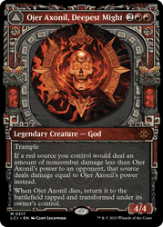Ojer Axonil, Deepest Might // Temple of Power (Showcase) [The Lost Caverns of Ixalan] Magic: The Gathering