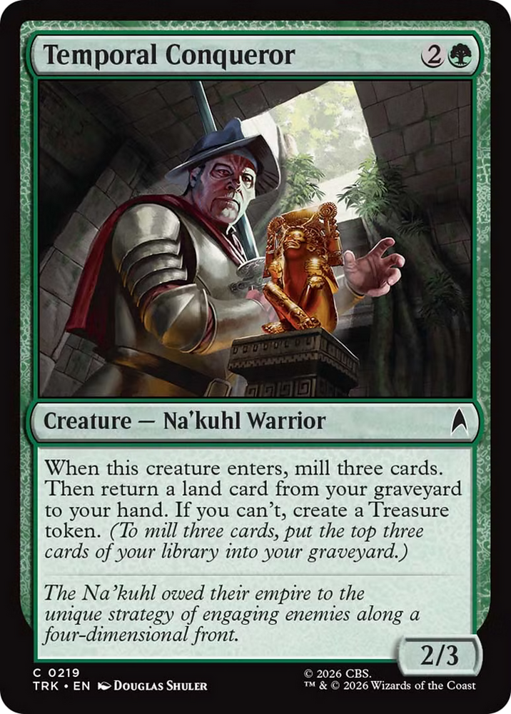 Temporal Conqueror [Star Trek] Magic: The Gathering