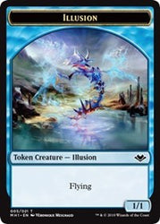 Illusion (005) // Marit Lage (006) Double-Sided Token [Modern Horizons Tokens] Magic: The Gathering