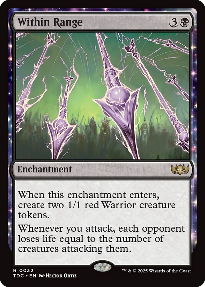 Within Range [Tarkir: Dragonstorm Commander] Magic: The Gathering