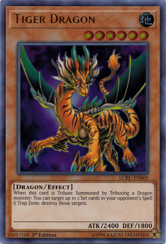 Tiger Dragon [LCKC-EN069] Ultra Rare Yu-Gi-Oh!