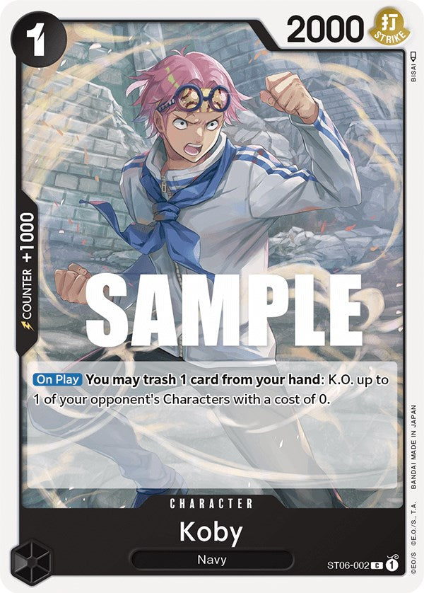 Koby [Starter Deck: Absolute Justice] Bandai
