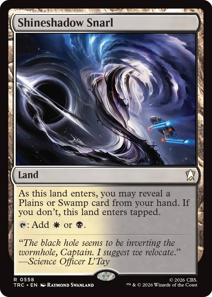 Shineshadow Snarl [Star Trek Commander] Magic: The Gathering