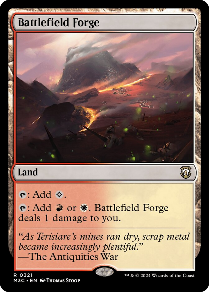 Battlefield Forge [Modern Horizons 3 Commander] Magic: The Gathering