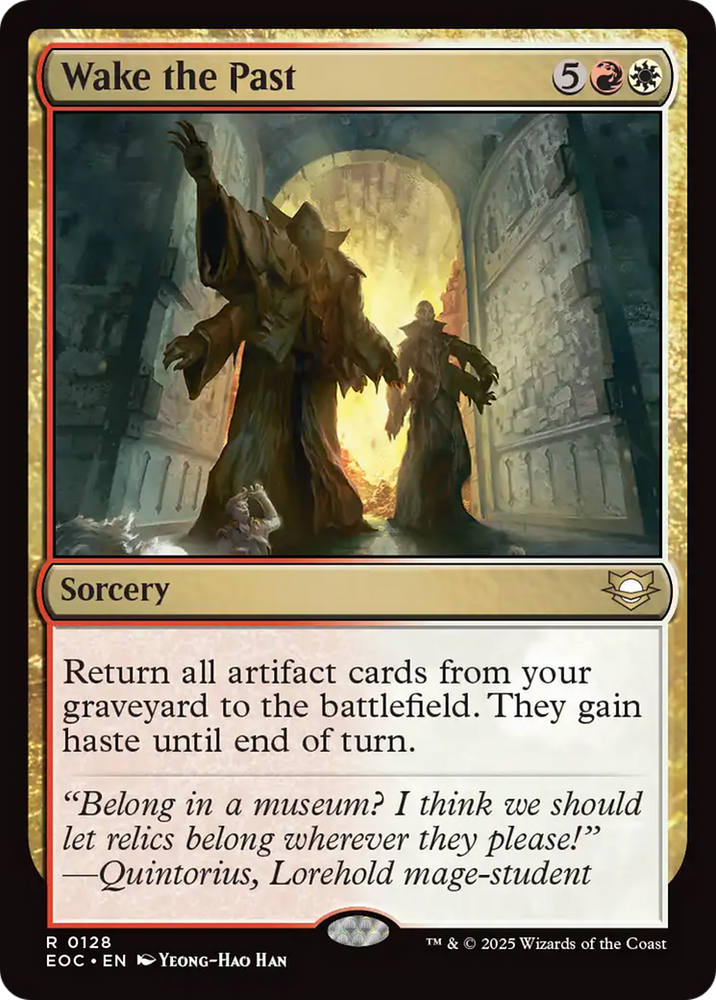 Wake the Past [Edge of Eternities Commander] Magic: The Gathering