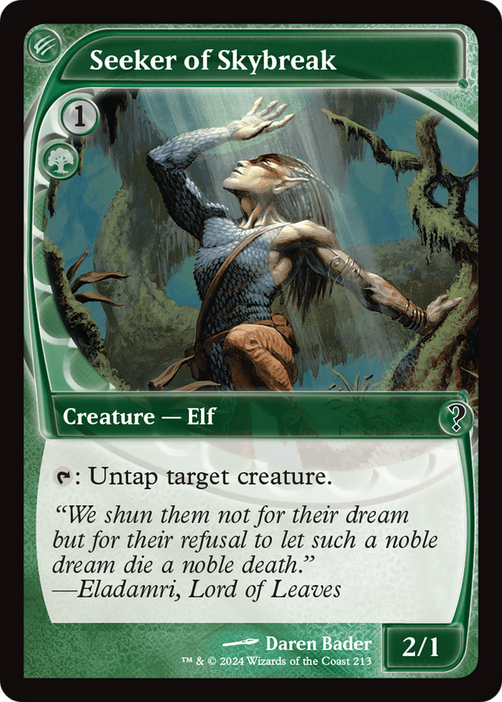 Seeker of Skybreak (Future Sight) [Mystery Booster 2] Magic: The Gathering