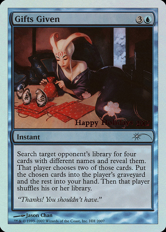 Gifts Given [Happy Holidays] Magic: The Gathering