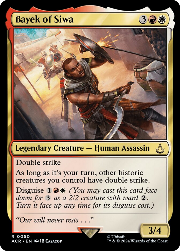 Bayek of Siwa [Assassin's Creed] Magic: The Gathering