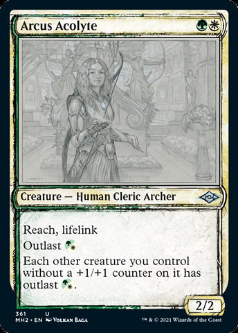 Arcus Acolyte (Sketch) [Modern Horizons 2] Magic: The Gathering