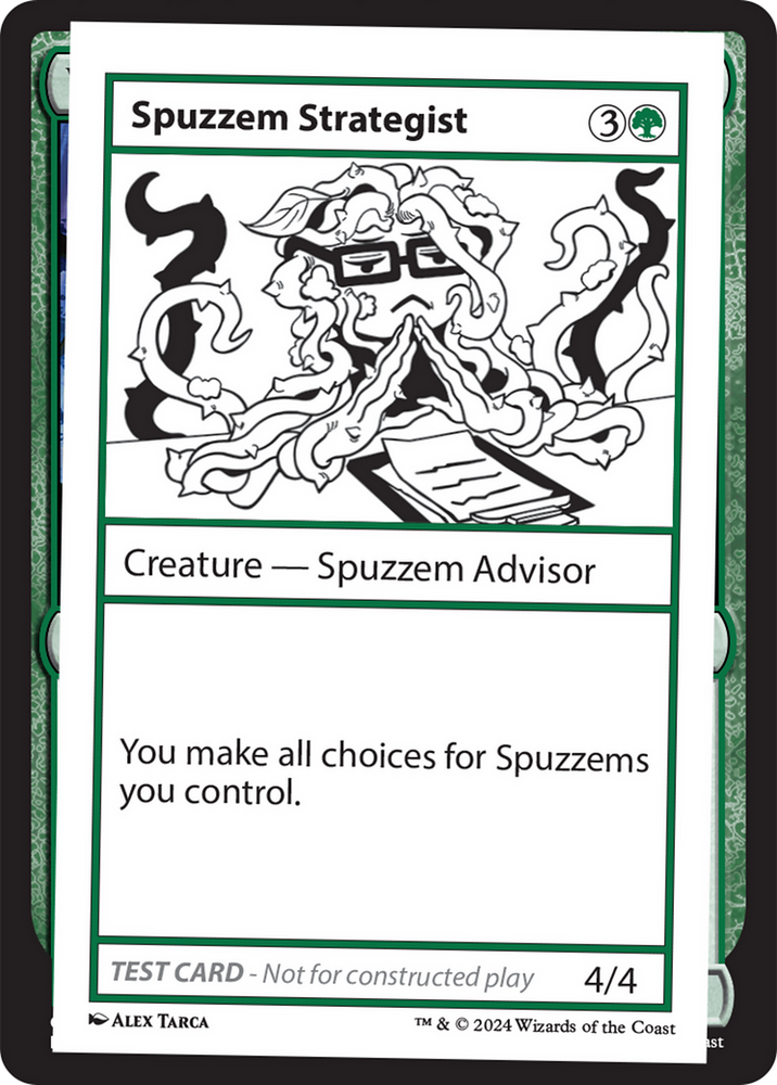 Spuzzem Strategist [Mystery Booster 2 Playtest Cards] Magic: The Gathering