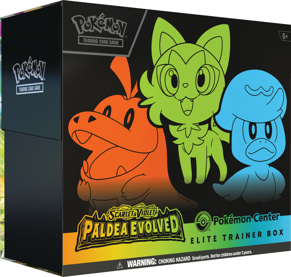 Scarlet & Violet: Paldea Evolved - Elite Trainer Box (Pokemon Center Exclusive) Pokémon