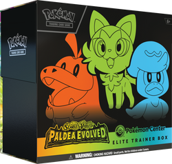 Scarlet & Violet: Paldea Evolved - Elite Trainer Box (Pokemon Center Exclusive) Pokémon