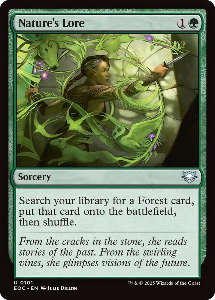 Nature's Lore [Edge of Eternities Commander] Magic: The Gathering