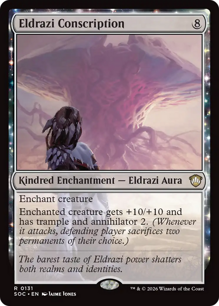 Eldrazi Conscription [Secrets of Strixhaven Commander] Magic: The Gathering