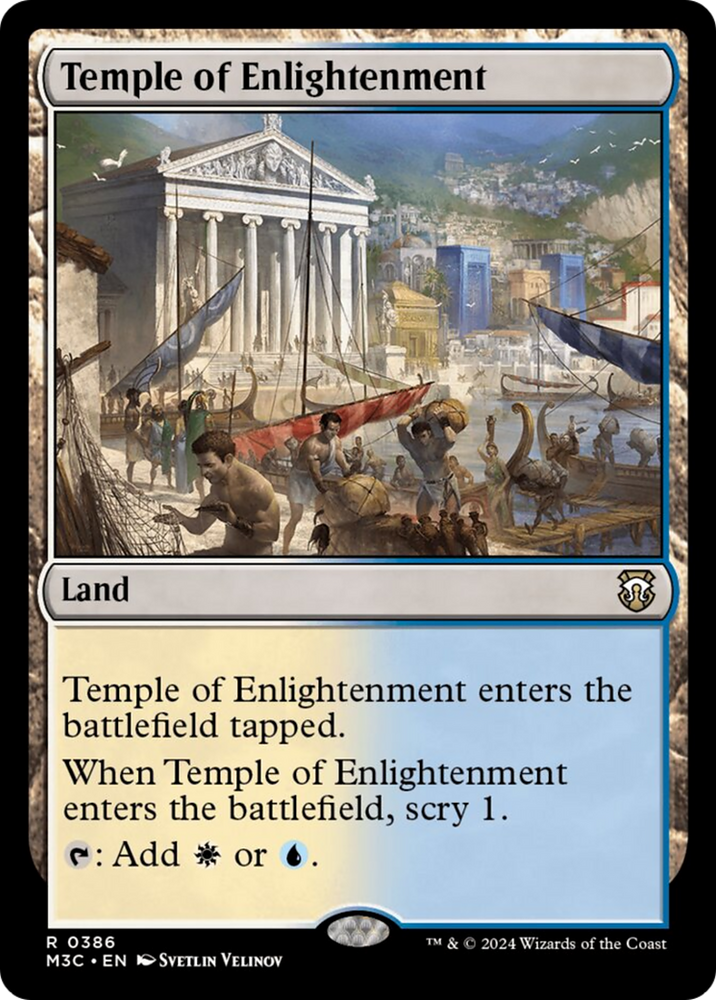Temple of Enlightenment [Modern Horizons 3 Commander] Magic: The Gathering