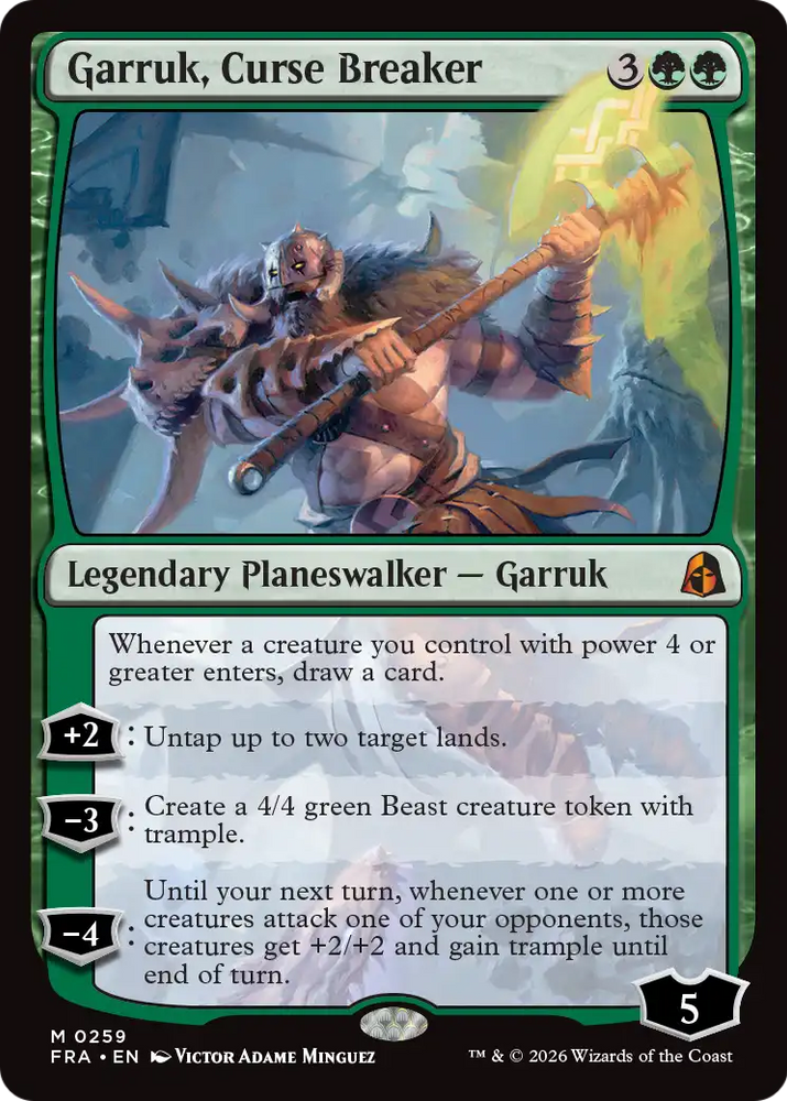 Garruk, Curse Breaker [Reality Fracture] Magic: The Gathering