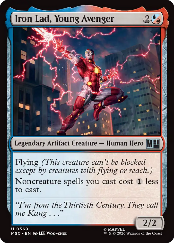 Iron Lad, Young Avenger [Marvel Super Heroes Commander] Magic: The Gathering