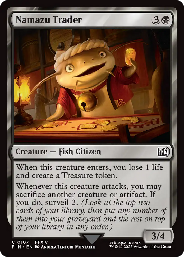 Namazu Trader [FINAL FANTASY] Magic: The Gathering