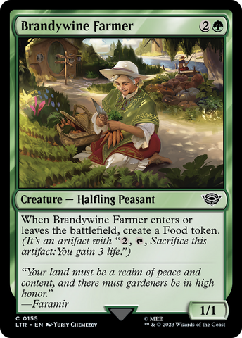 Brandywine Farmer [The Lord of the Rings: Tales of Middle-Earth] Magic: The Gathering