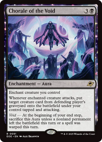 Chorale of the Void [Edge of Eternities] Magic: The Gathering