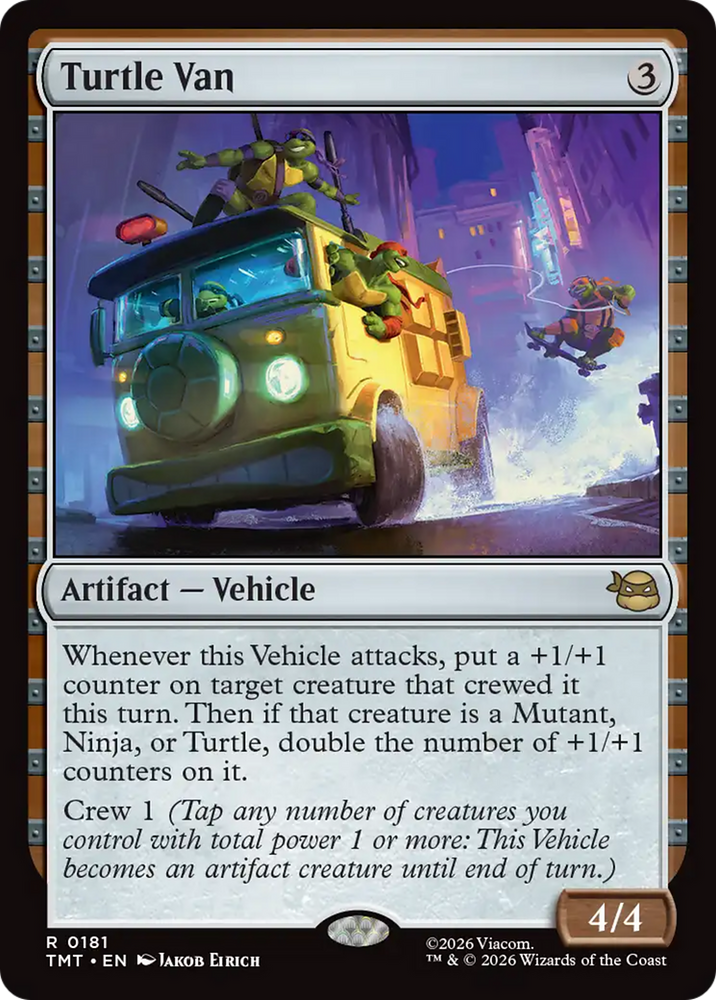 Turtle Van [Teenage Mutant Ninja Turtles] Magic: The Gathering