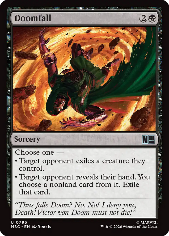 Doomfall [Marvel Super Heroes Commander] Magic: The Gathering