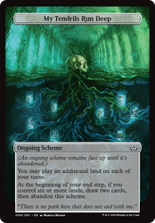 My Tendrils Run Deep (Full Art) [Duskmourn: Archenemy] Magic: The Gathering