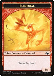 Elemental (009) // Goblin Double-Sided Token [Modern Horizons Tokens] Magic: The Gathering