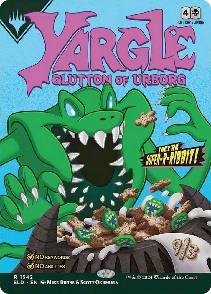 Yargle, Glutton of Urborg [Secret Lair Drop Series] Magic: The Gathering