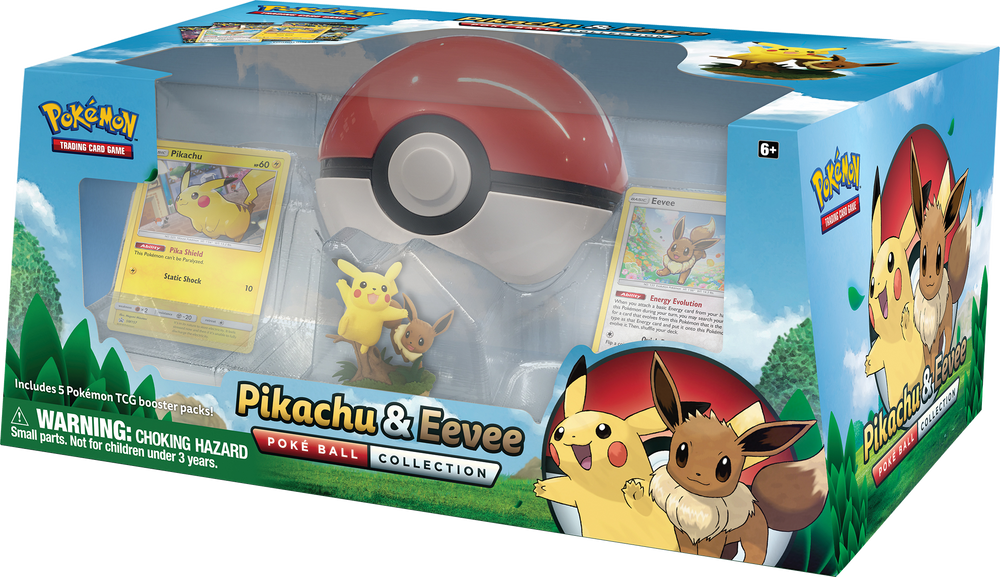 Poke Ball Collection - Pikachu & Eevee Pokémon